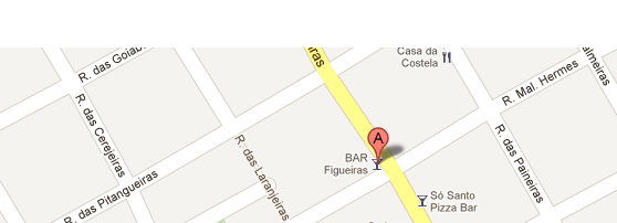 Mapa de como chegar no BAR Figueiras